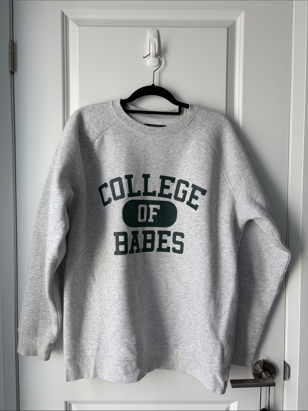 Brunette the Label "College of Babes" Oversized Crewneck